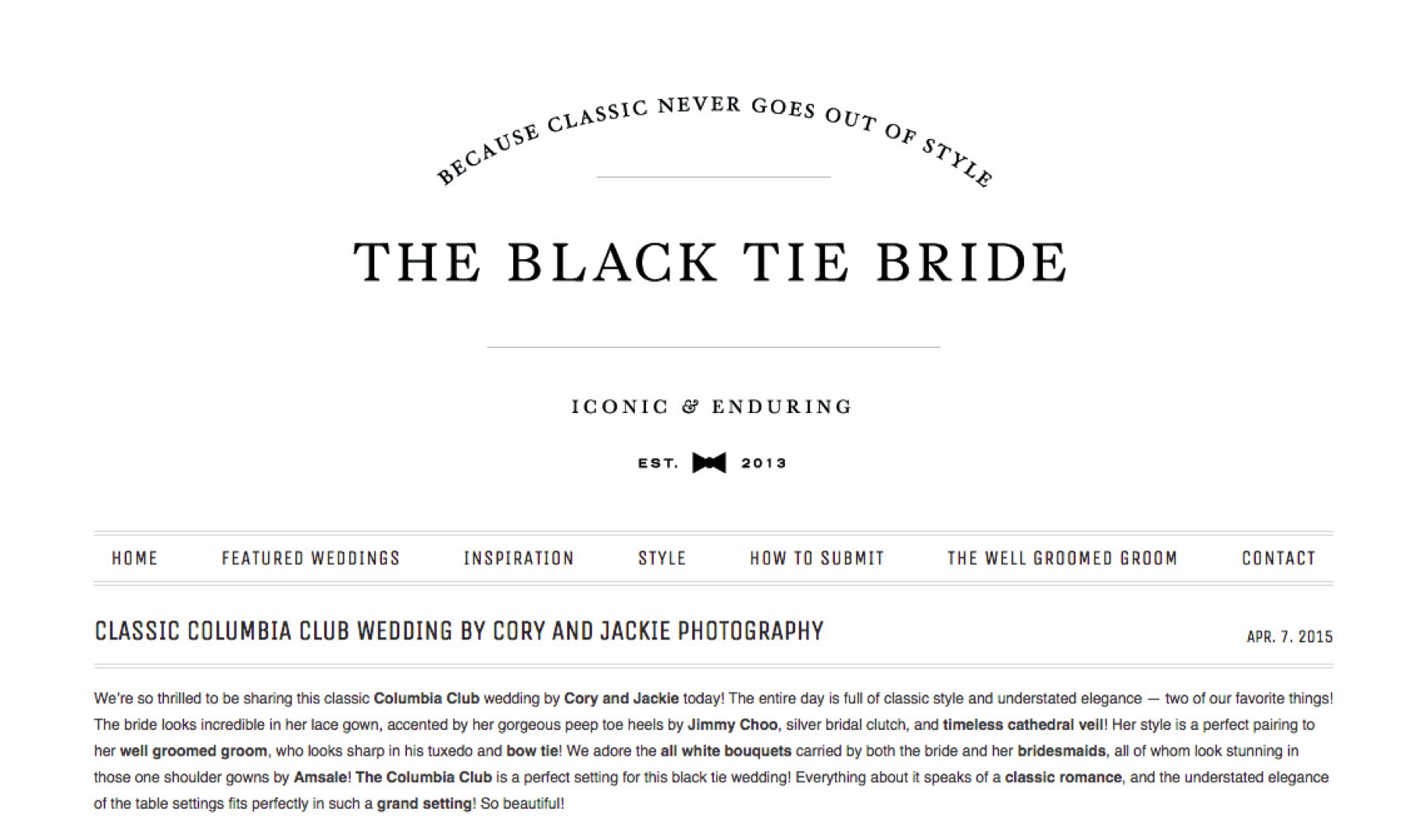 The Black Tie Bride Feature_0093